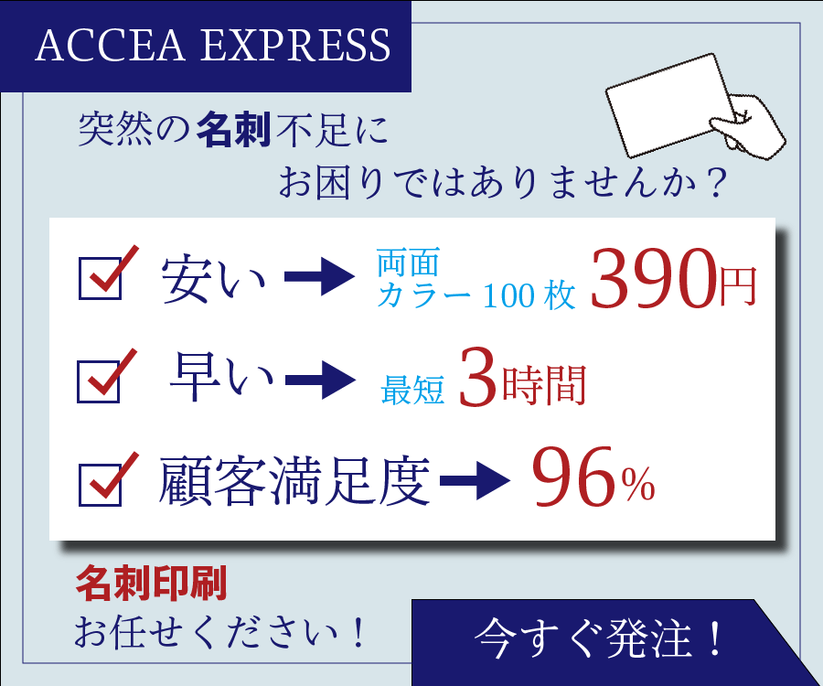 格安名刺のバナー